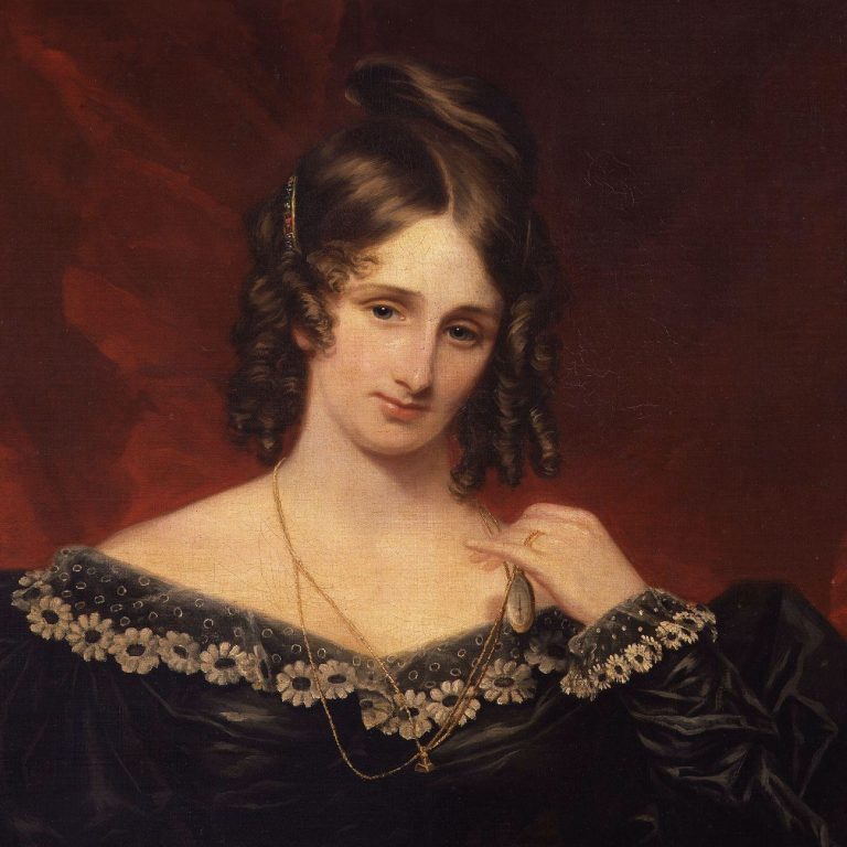 mary-shelley-author-of-frankenstein-1818-scaretube